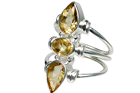 SKU 10619 - a Citrine rings Jewelry Design image