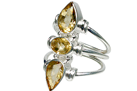 SKU 10619 - a Citrine rings Jewelry Design image