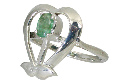 SKU 10648 - a Emerald rings Jewelry Design image