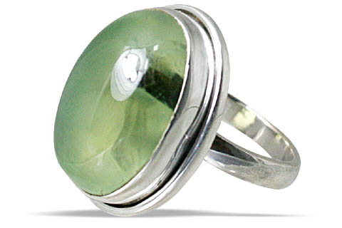 SKU 10727 - a Prehnite rings Jewelry Design image