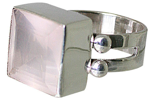 SKU 10733 - a Rose quartz rings Jewelry Design image