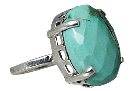 SKU 10736 - a Turquoise rings Jewelry Design image