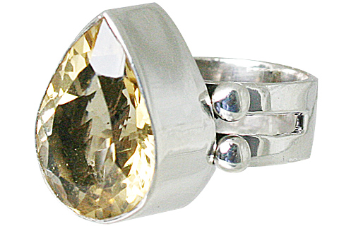 SKU 10738 - a Citrine rings Jewelry Design image