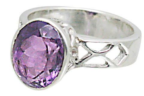 SKU 10798 - a Amethyst rings Jewelry Design image