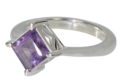 SKU 10806 - a Amethyst rings Jewelry Design image
