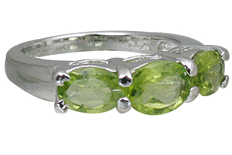 SKU 10846 - a Peridot rings Jewelry Design image