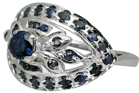 SKU 10848 - a Sapphire rings Jewelry Design image