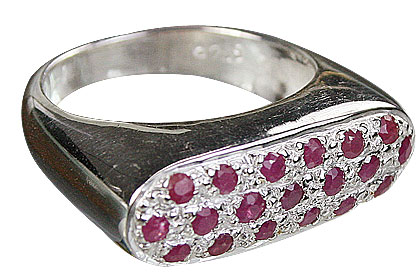 SKU 10850 - a Ruby rings Jewelry Design image