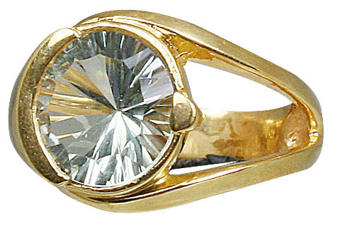 SKU 11000 - a Green Amethyst rings Jewelry Design image