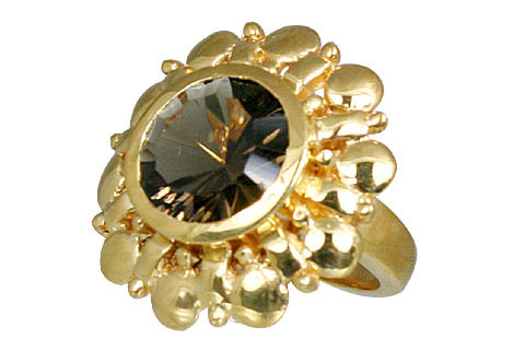 SKU 11001 - a Smoky Quartz rings Jewelry Design image