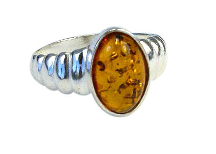 SKU 11011 - a Amber rings Jewelry Design image