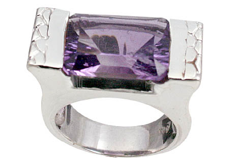 SKU 11024 - a Amethyst rings Jewelry Design image