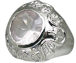 SKU 11062 - a Rose quartz rings Jewelry Design image