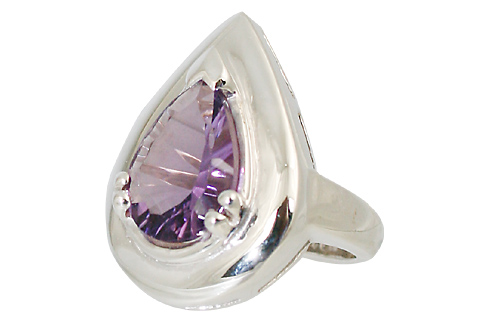 SKU 11064 - a Amethyst rings Jewelry Design image