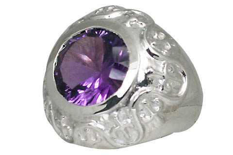 SKU 11069 - a Amethyst rings Jewelry Design image