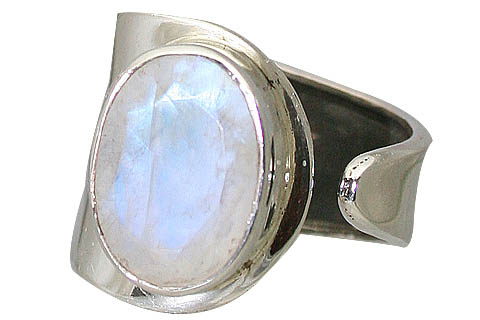 SKU 11368 - a Moonstone rings Jewelry Design image