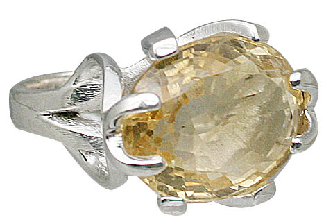 SKU 11411 - a Citrine rings Jewelry Design image