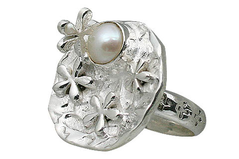 SKU 11428 - a Pearl rings Jewelry Design image