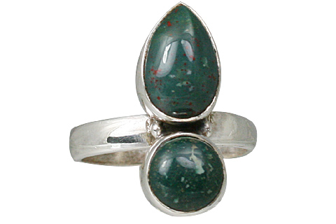 SKU 11464 - a Bloodstone rings Jewelry Design image