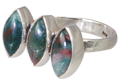 SKU 11465 - a Bloodstone rings Jewelry Design image