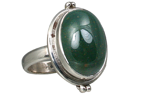 SKU 11472 - a Bloodstone Rings Jewelry Design image