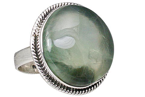 SKU 11514 - a Prehnite rings Jewelry Design image