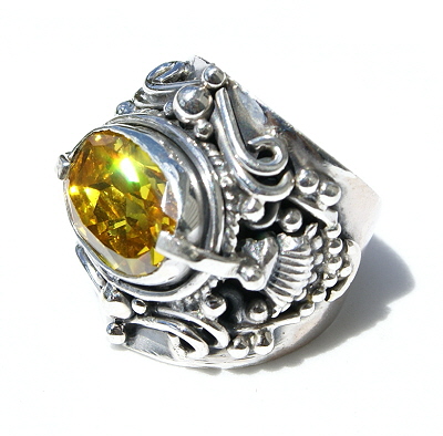 SKU 11631 - a Cubic Zirconia rings Jewelry Design image
