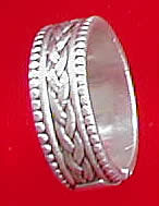 SKU 1173 - a Silver Rings Jewelry Design image