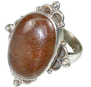 SKU 11944 - a Sunstone rings Jewelry Design image