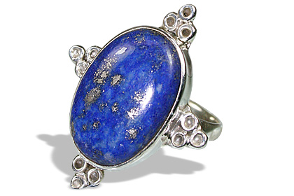 SKU 11966 - a Lapis lazuli rings Jewelry Design image