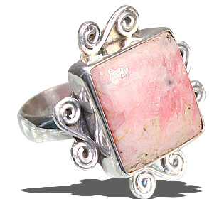 SKU 11974 - a Rhodocrosite rings Jewelry Design image