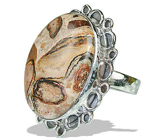 SKU 12014 - a Jasper rings Jewelry Design image