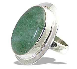 SKU 12021 - a Aventurine rings Jewelry Design image