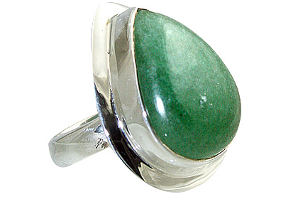 SKU 12026 - a Aventurine rings Jewelry Design image