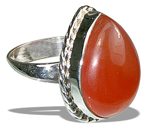 SKU 12027 - a Carnelian rings Jewelry Design image