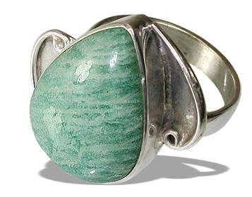 SKU 12047 - a Amazonite rings Jewelry Design image
