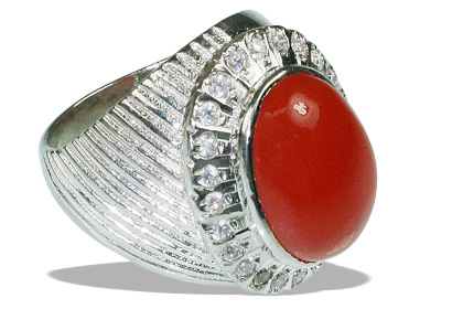 SKU 12051 - a Carnelian rings Jewelry Design image