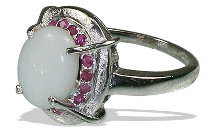 SKU 12060 - a Opal rings Jewelry Design image