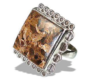 SKU 12127 - a Bronzite rings Jewelry Design image