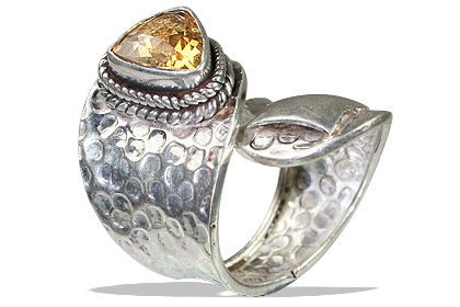 SKU 12138 - a Citrine rings Jewelry Design image