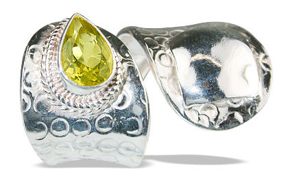 SKU 12150 - a Lemon quartz rings Jewelry Design image
