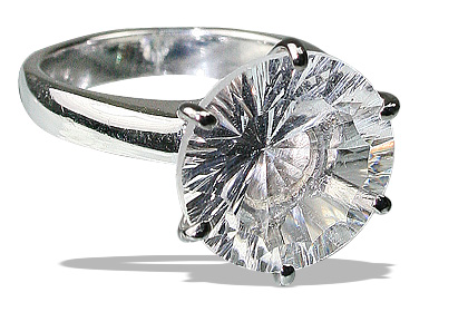 SKU 12155 - a Crystal rings Jewelry Design image