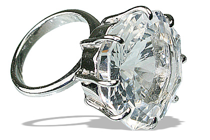 SKU 12156 - a Crystal rings Jewelry Design image