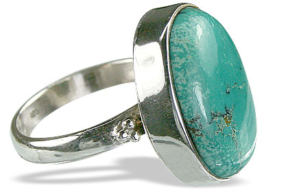SKU 12195 - a Turquoise rings Jewelry Design image