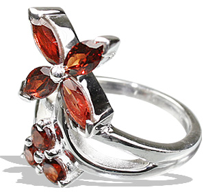 SKU 12201 - a Garnet rings Jewelry Design image