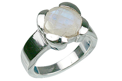 SKU 12206 - a Moonstone rings Jewelry Design image