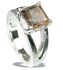 SKU 12228 - a Smoky Quartz rings Jewelry Design image