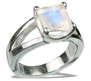 SKU 12231 - a Moonstone rings Jewelry Design image