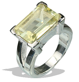 SKU 12240 - a Lemon quartz rings Jewelry Design image