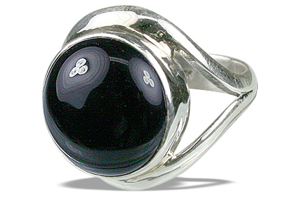SKU 12275 - a Onyx rings Jewelry Design image